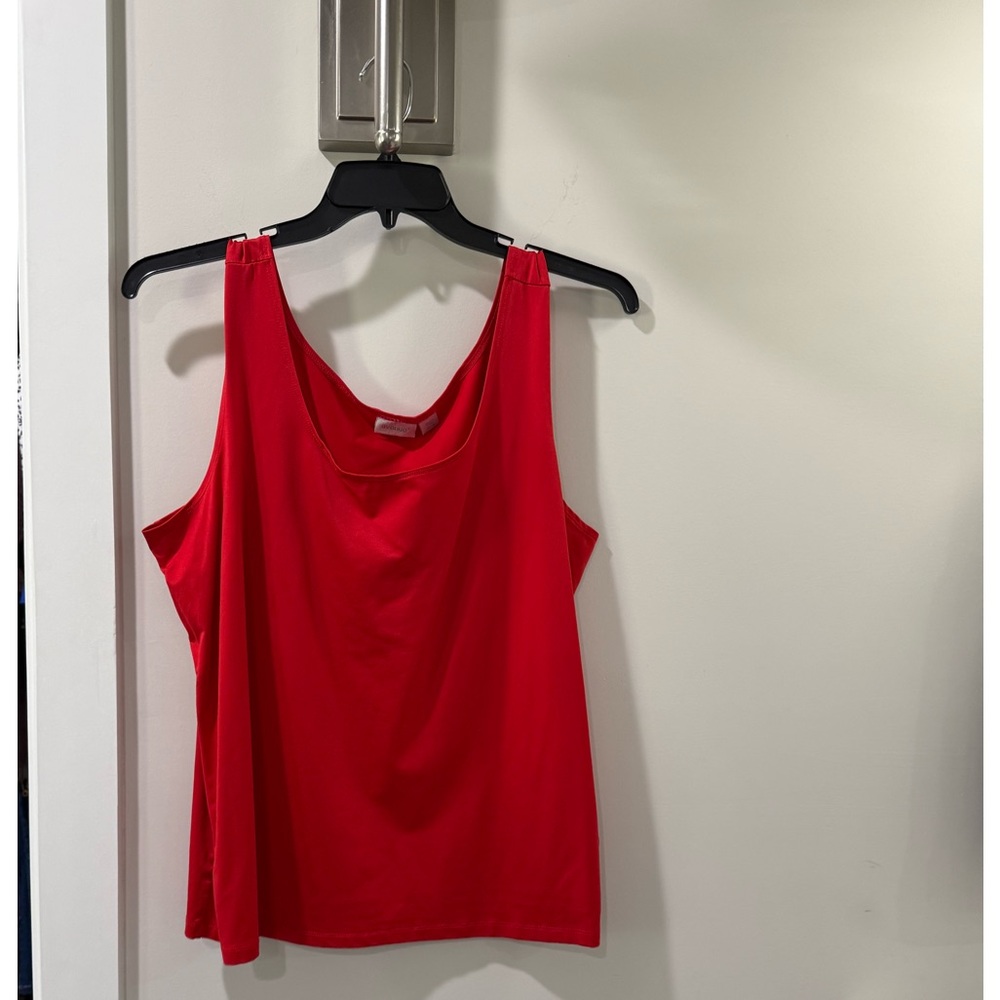 Avenue Vibrant Red Tank Top